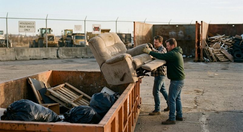 Recliner Disposal in Sacramento, CA